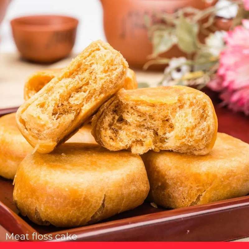 Торт из мясной нити